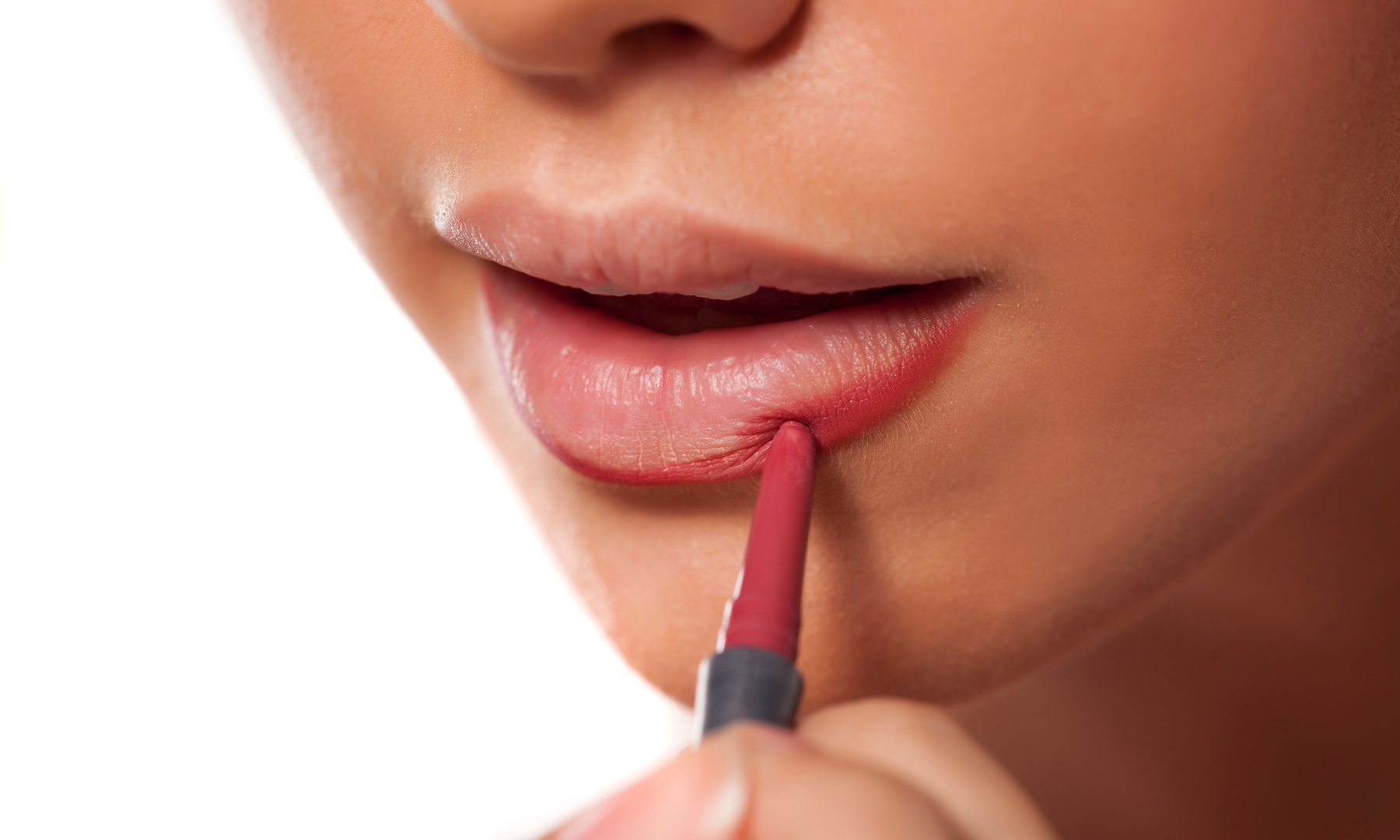 lip pencil nude make up