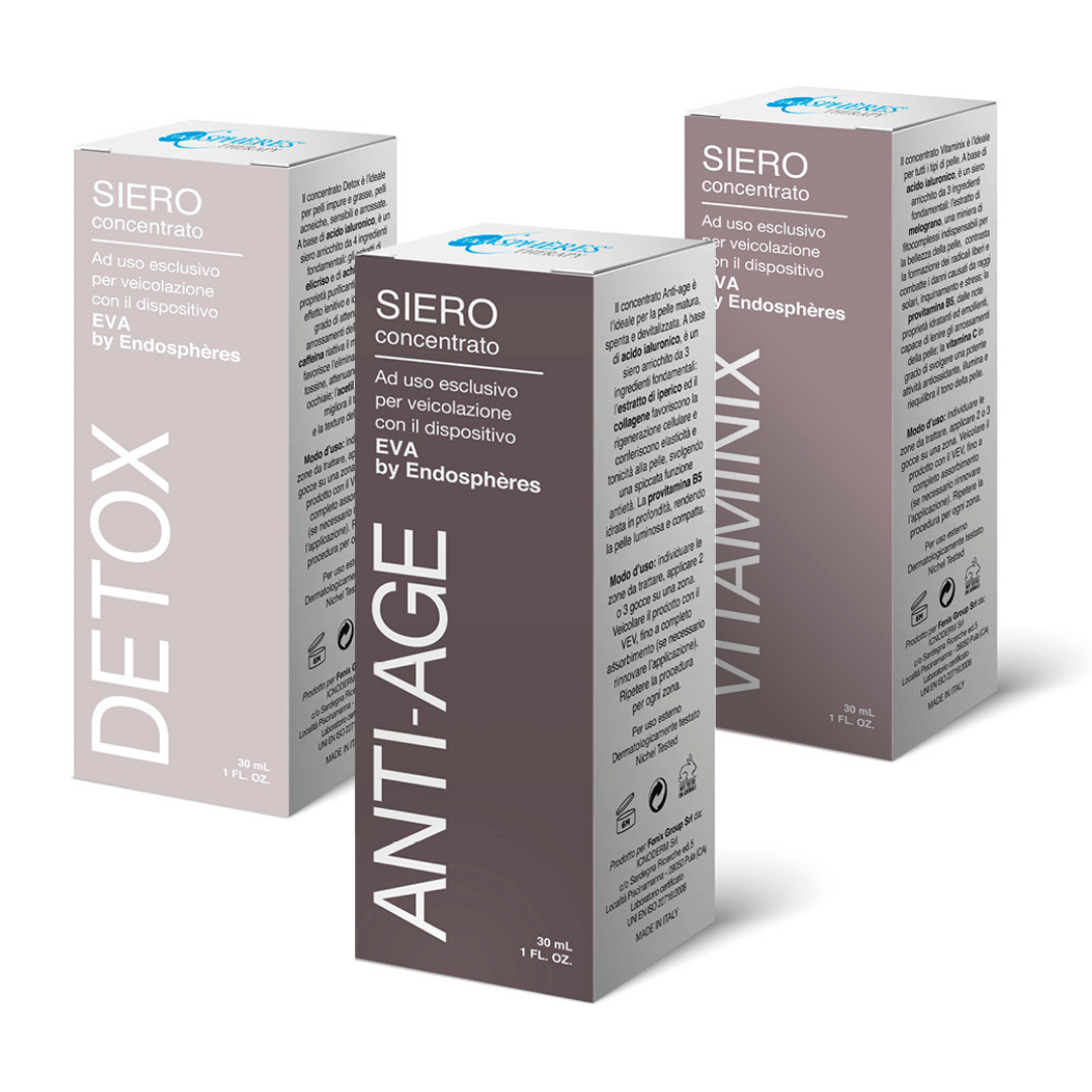 cosmetici Eva by Endospheres a base di acido ialuronico 