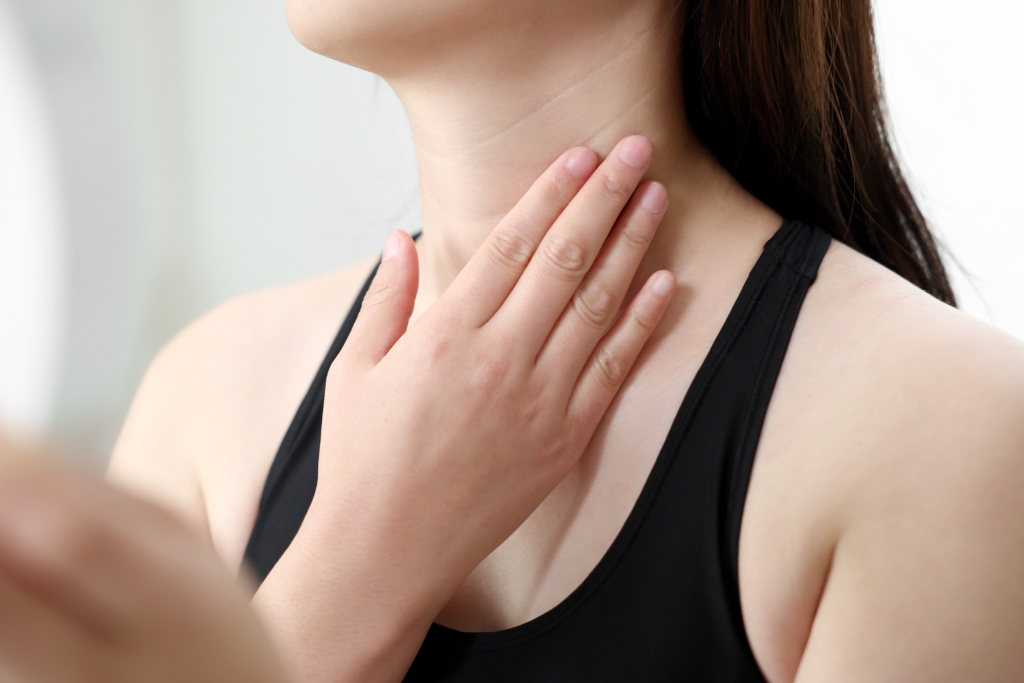 arrugas en el cuello