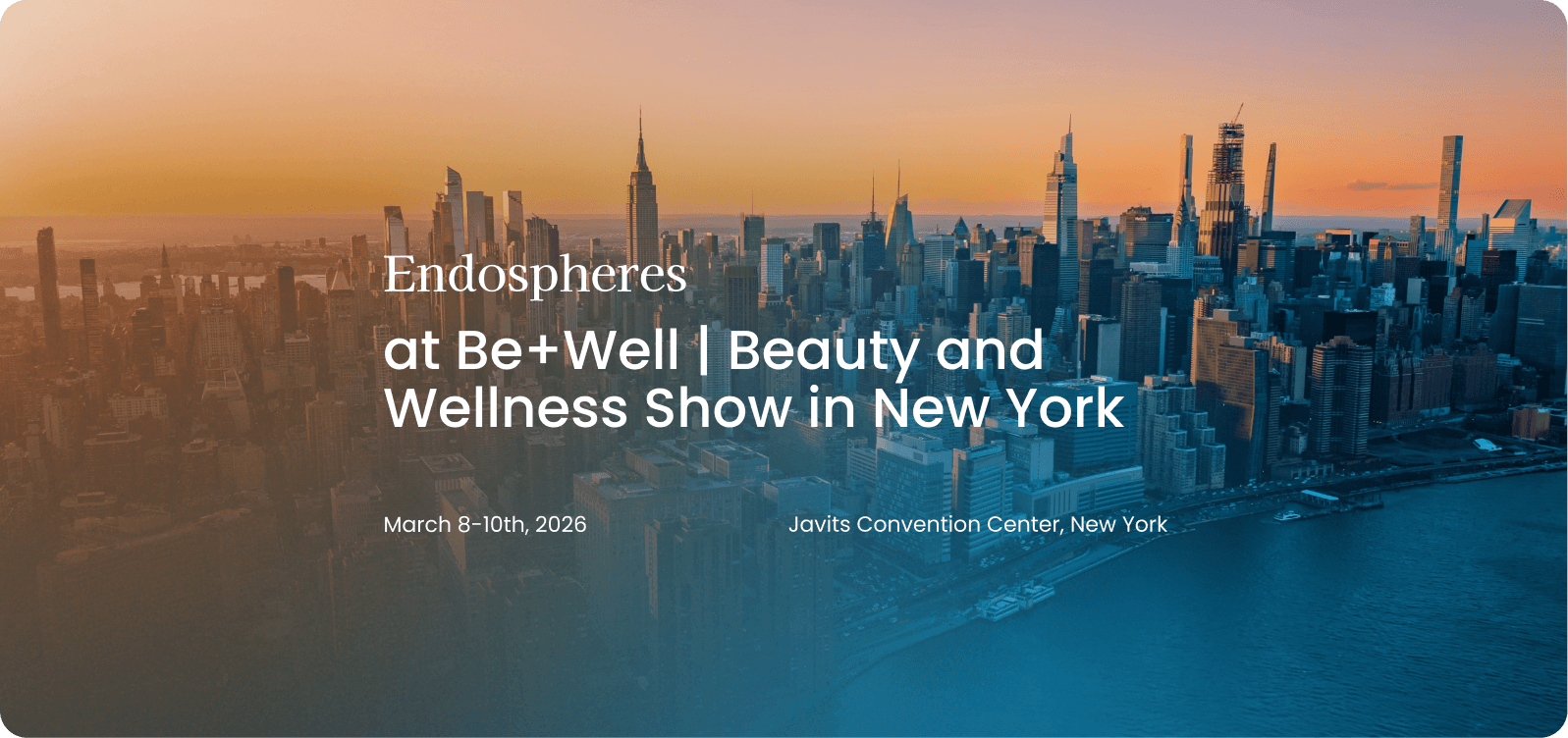 Image for Endospheres at Be+Well | Beauty and Wellness Show in New York